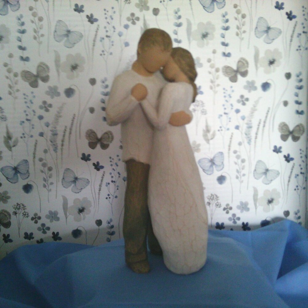 Willow Tree Promise Man and Woman Couple Husband Wife Romance